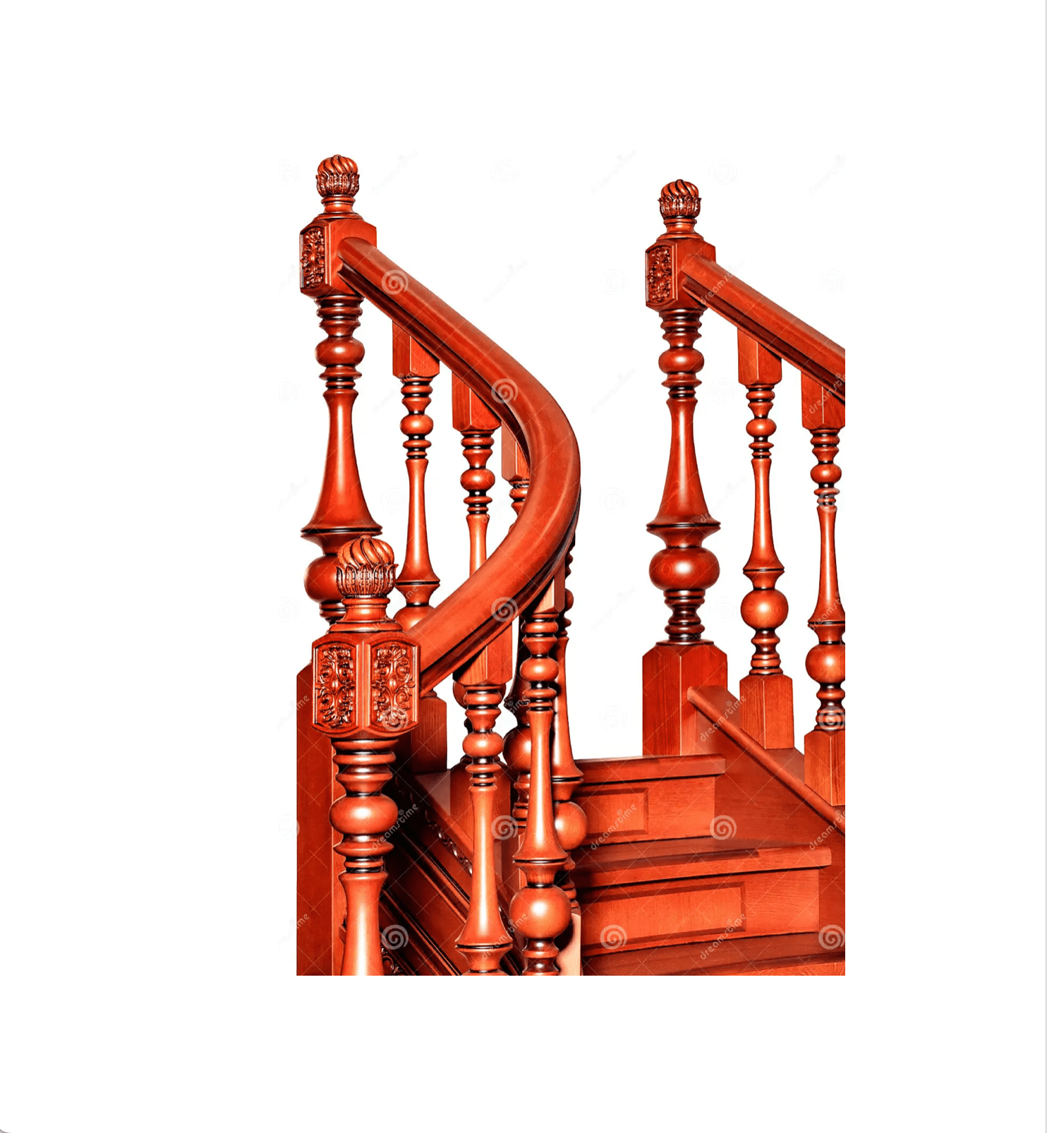 Balustrade din lemn